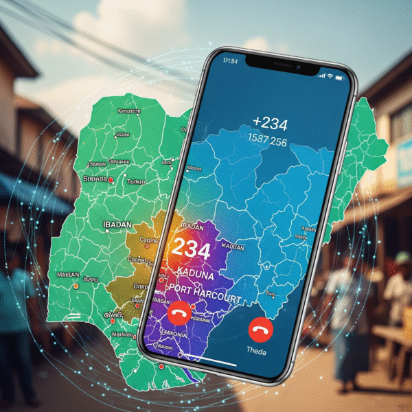 234 area code Nigeria