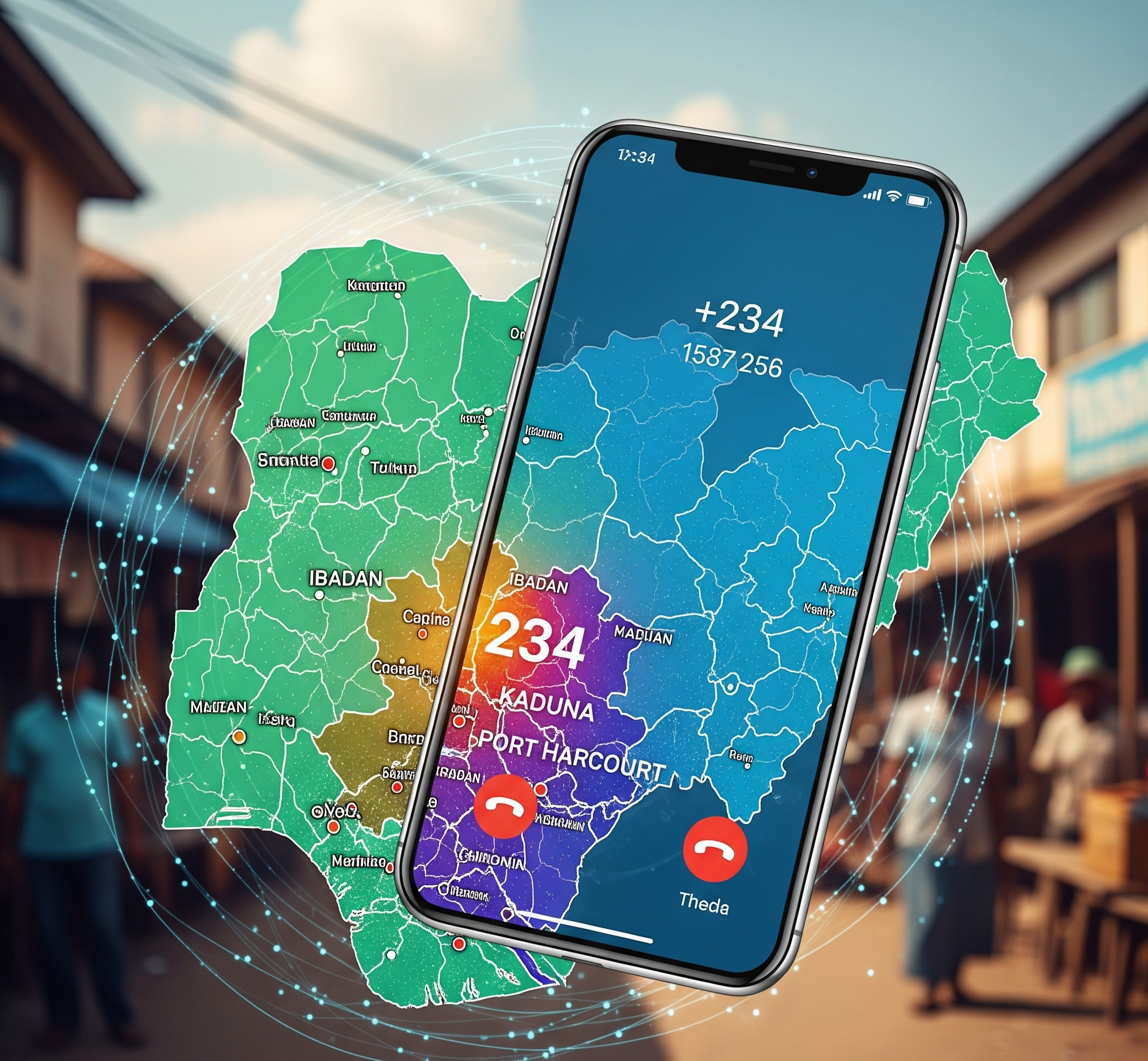 234 area code Nigeria