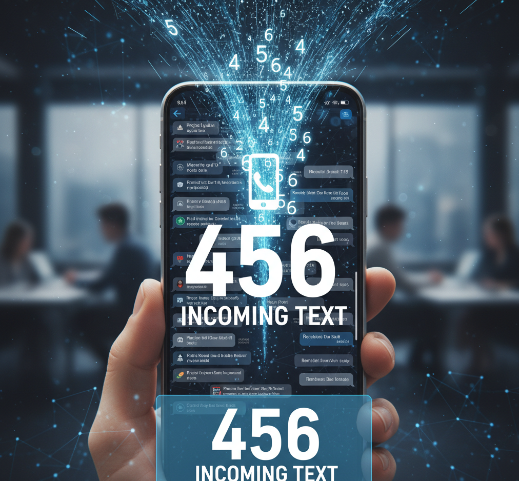 456 incoming text