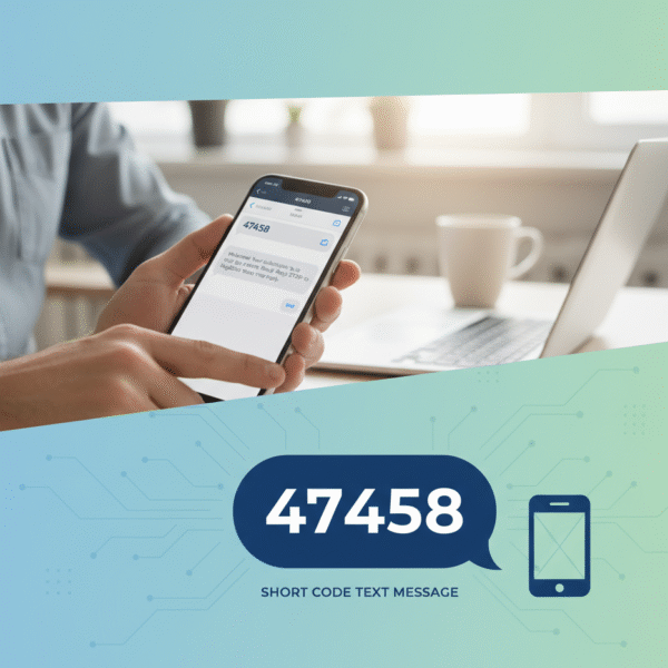 47458 short code text message