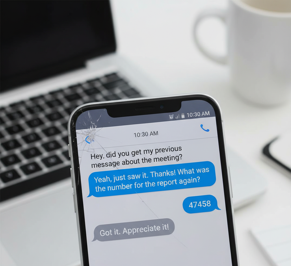 47458 text message