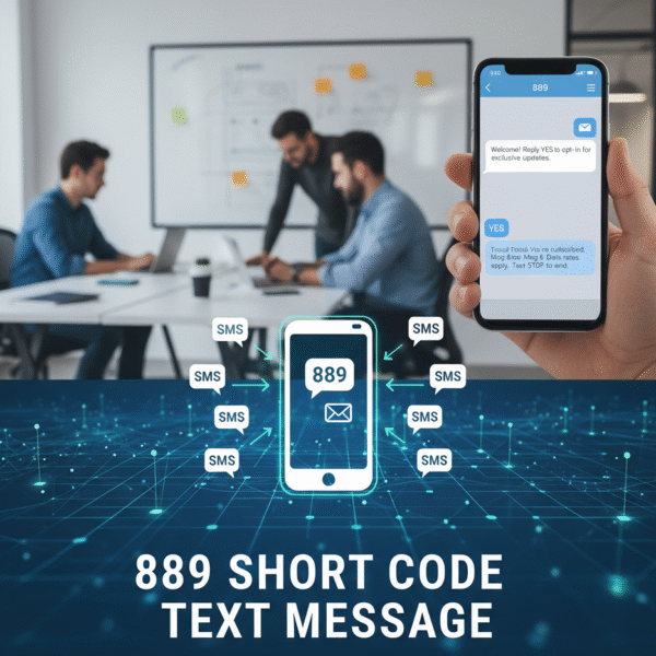 889 short code text message