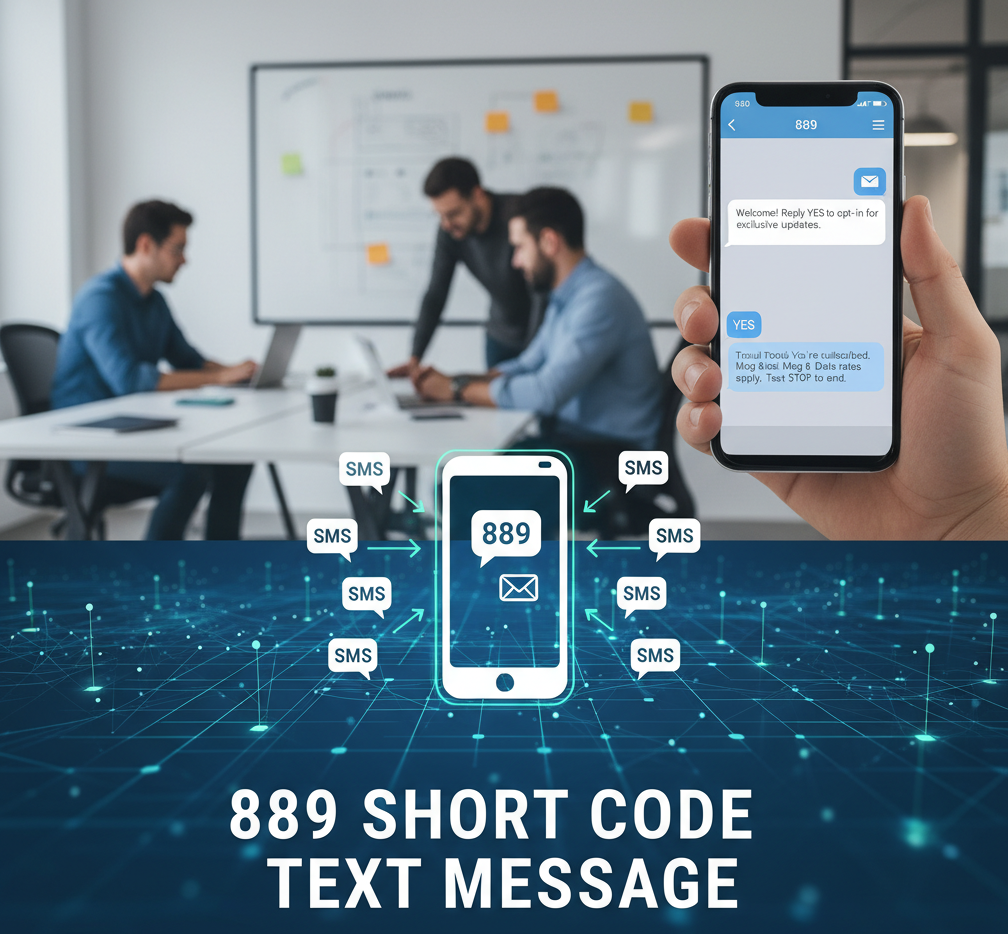 889 short code text message