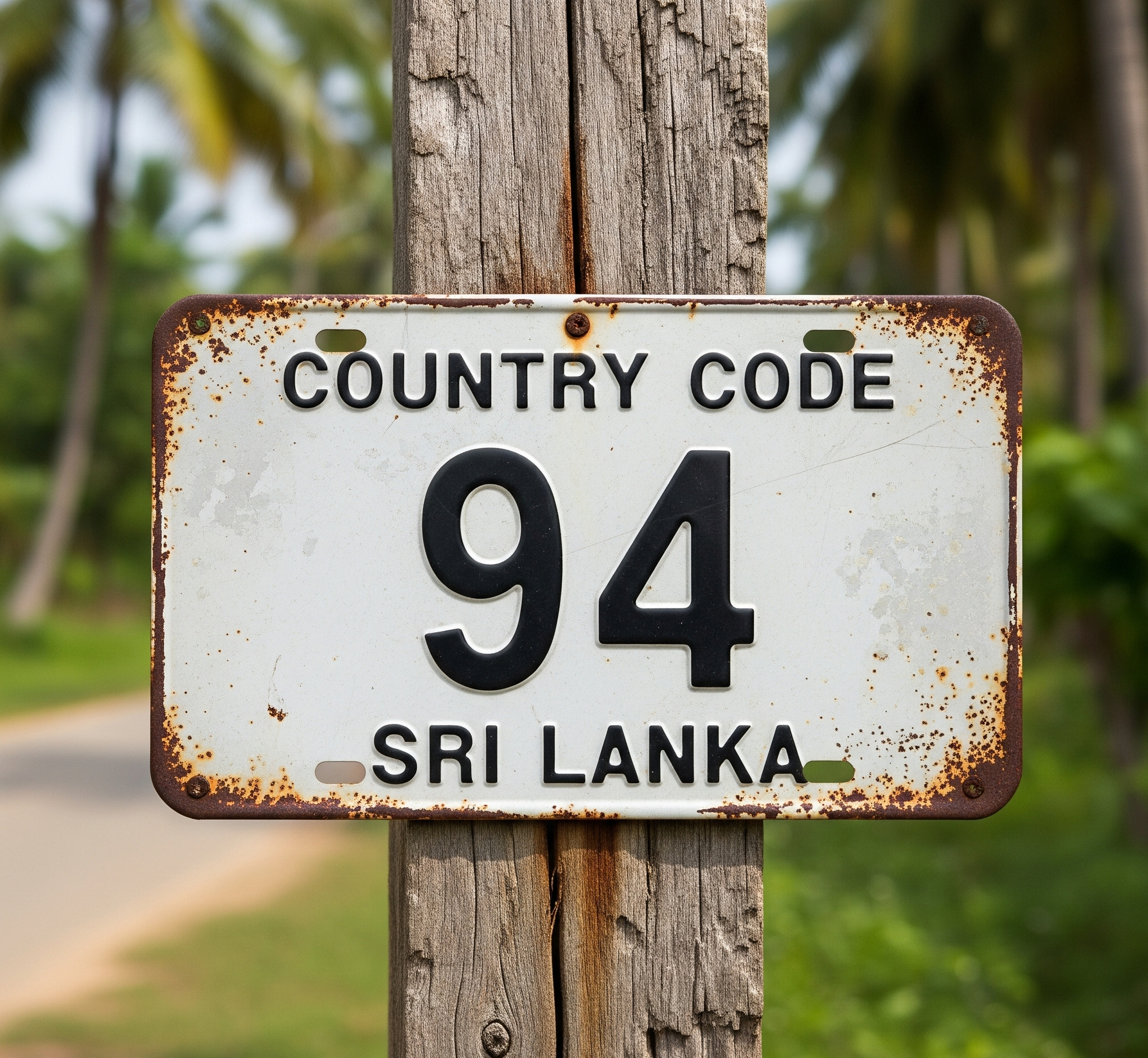 94 which country code