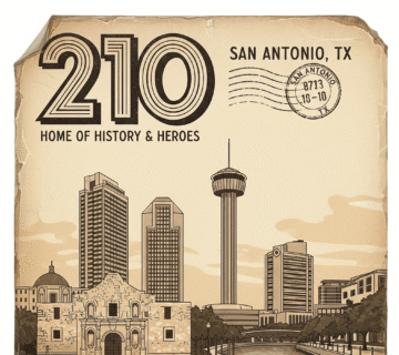 area code 210 location