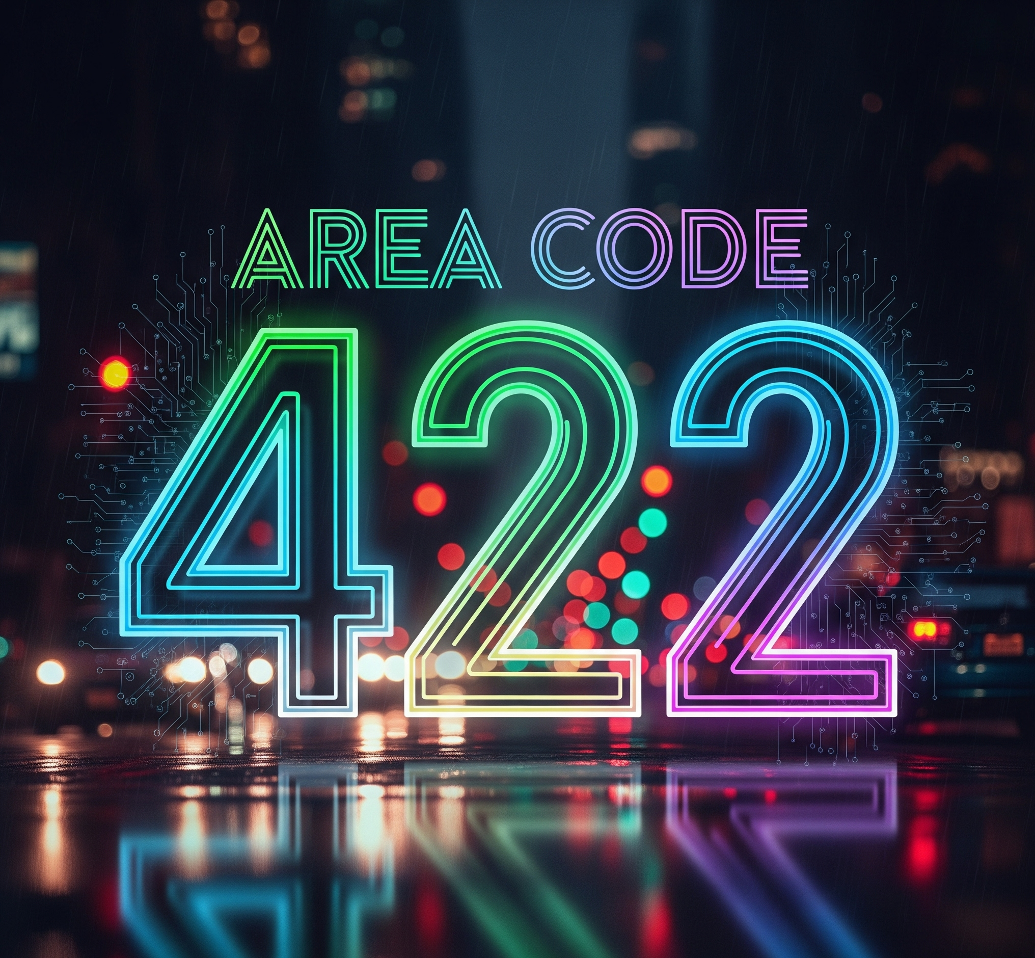 area code 422 what state