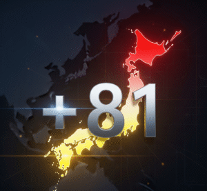 area code japan