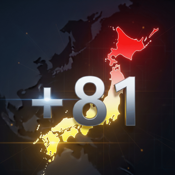 area code japan