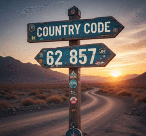 Country code 62 857