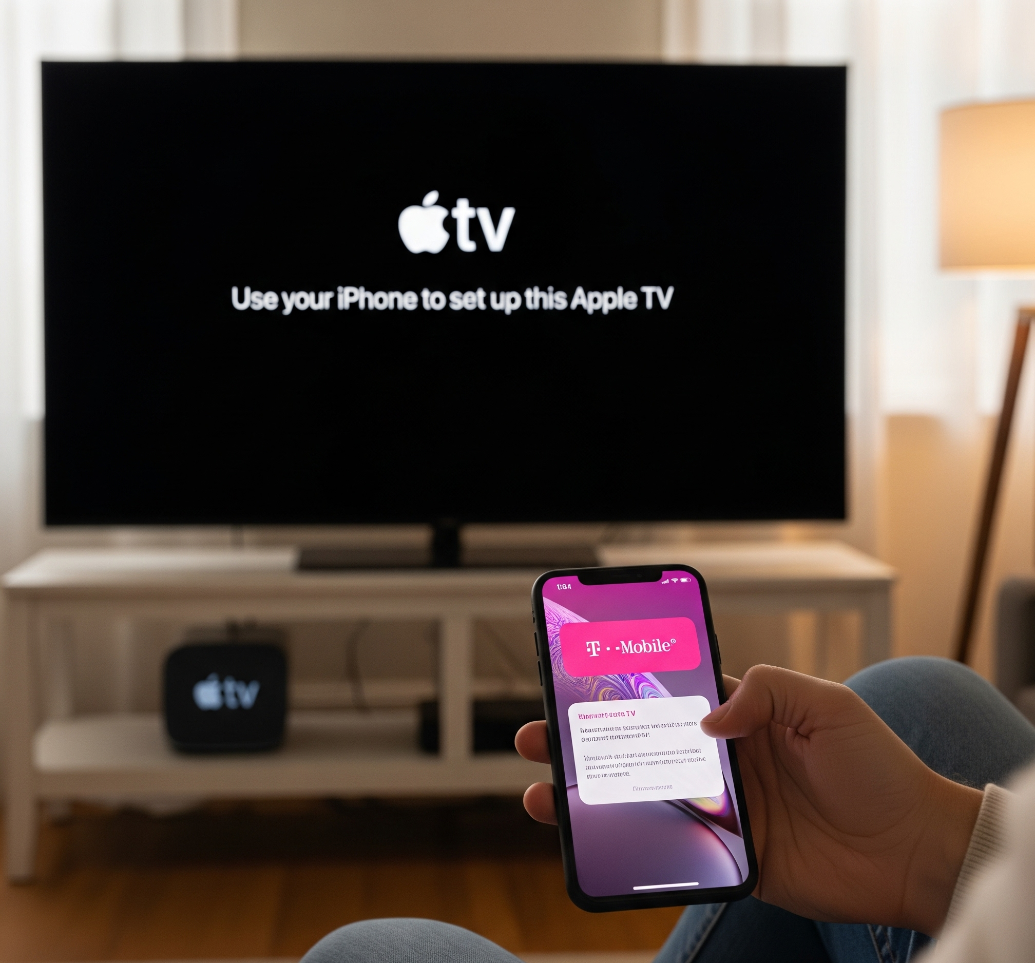 how to activate apple tv with t mobile