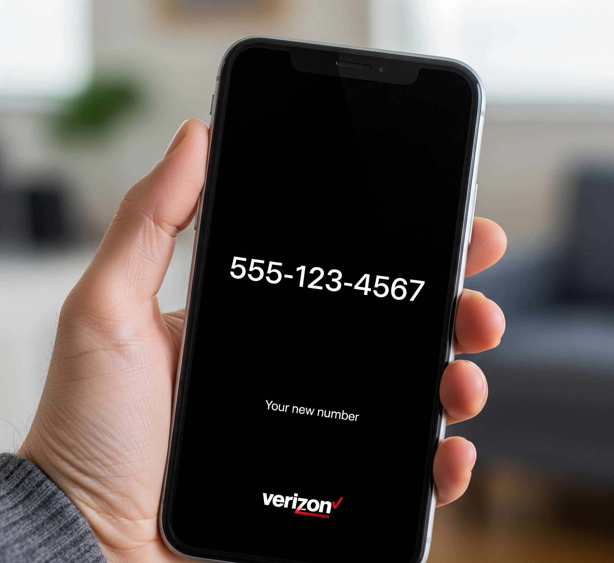 how to change your phone number verizon