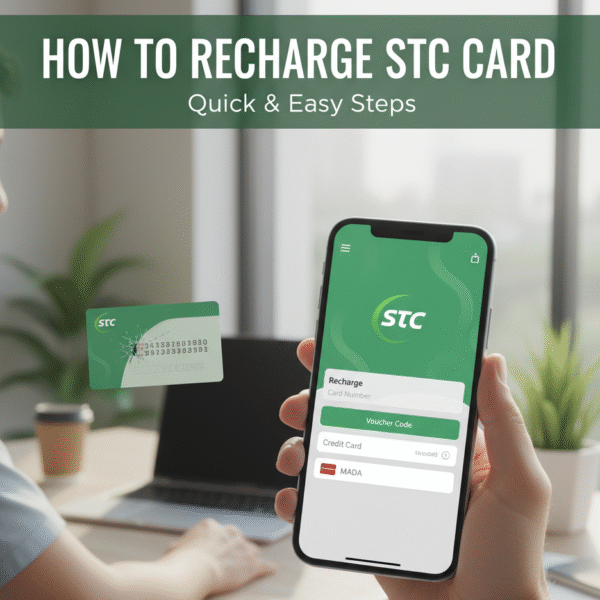 how to recharge stc card