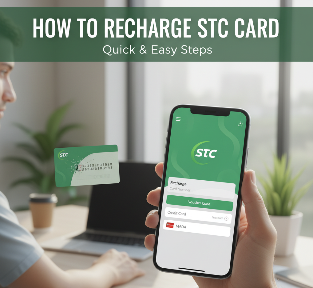 how to recharge stc card