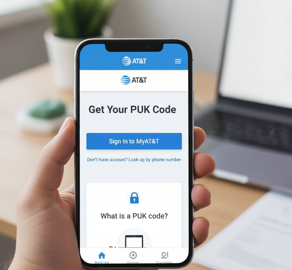puk code att