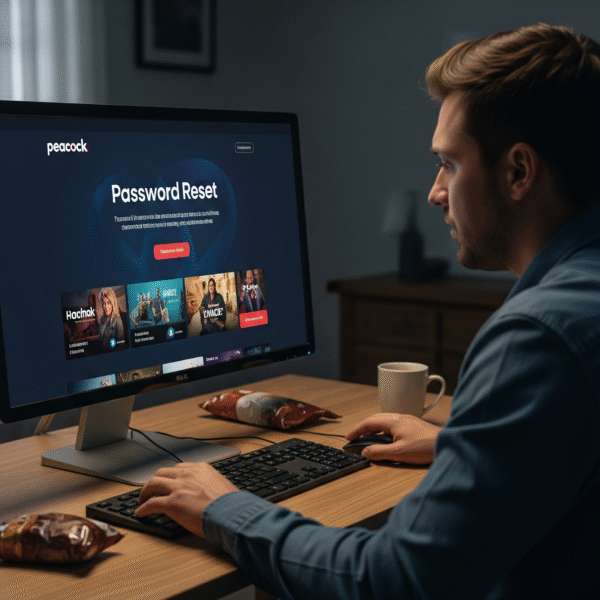 reset peacock password