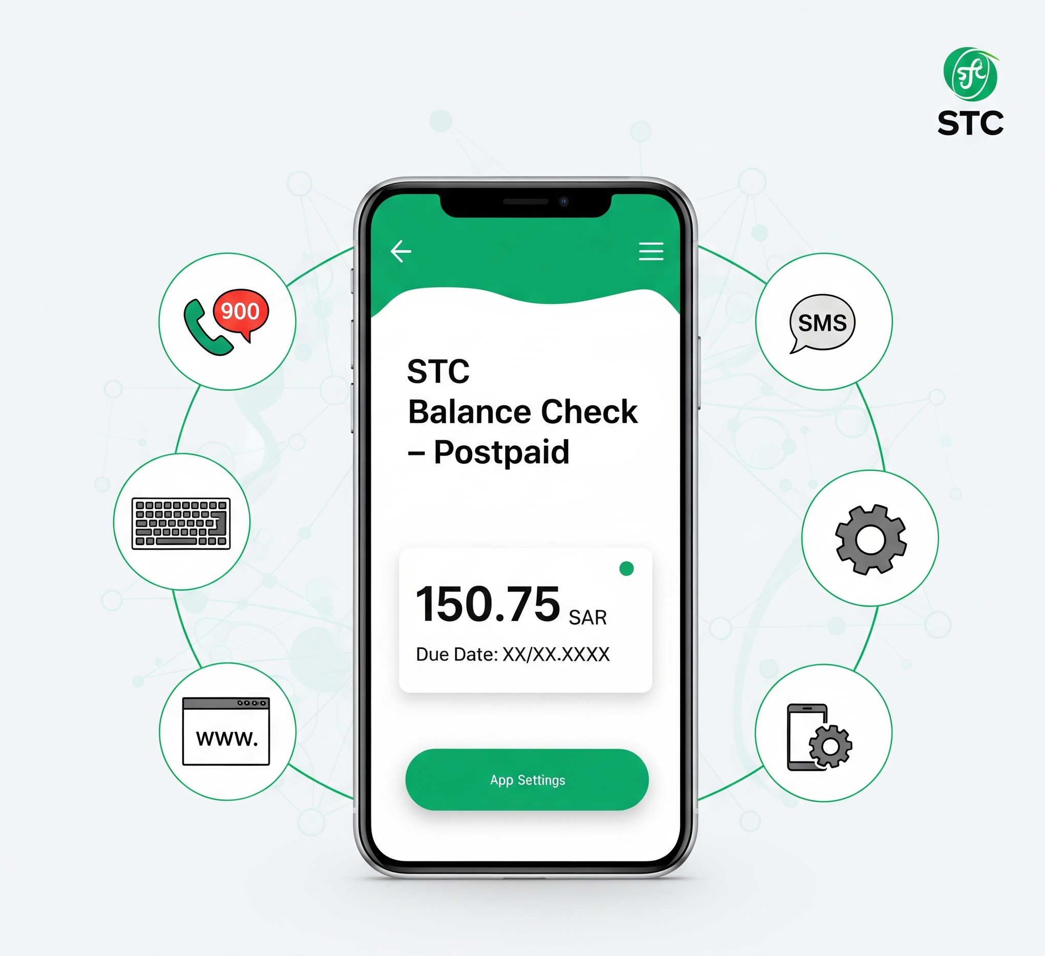 stc balance check postpaid