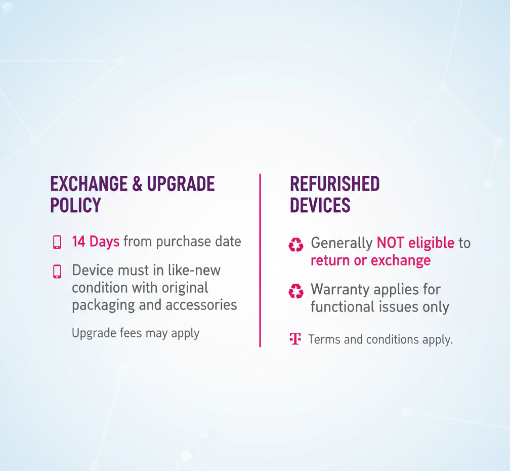t mobile phone return policy