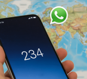 What country code is 234 on whatsapp