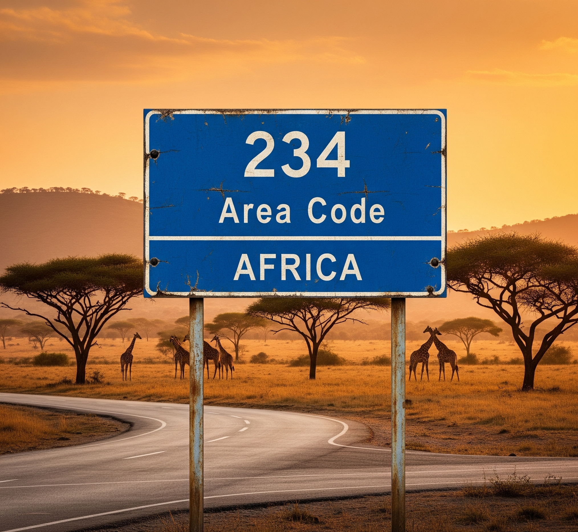 what country code is 234