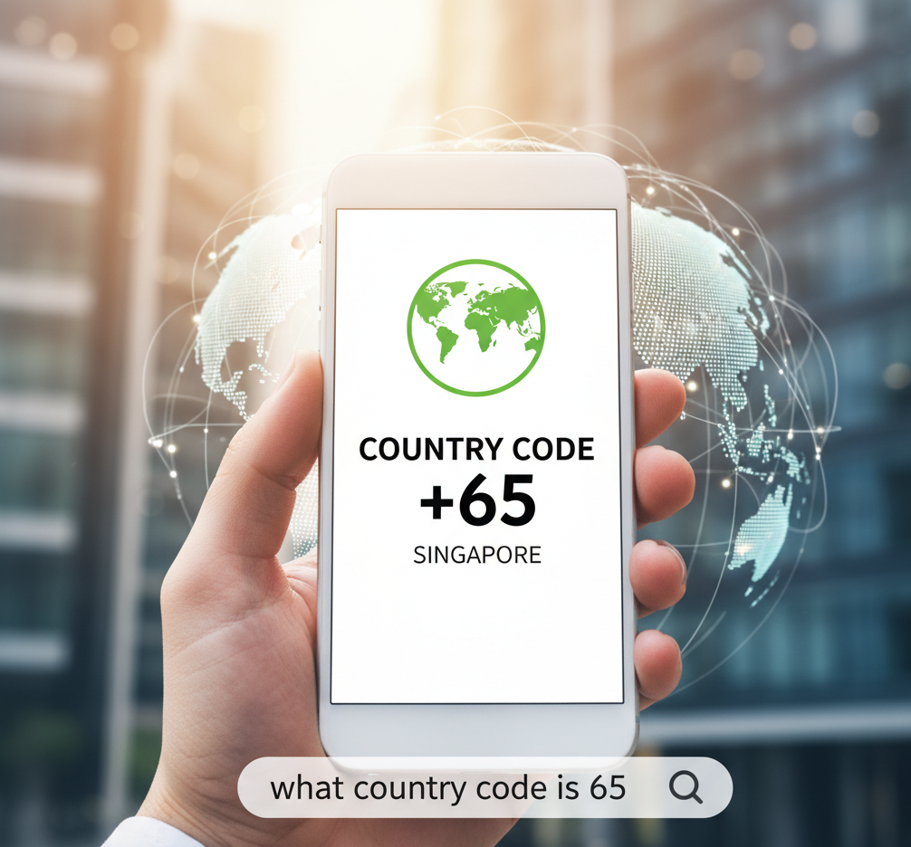 what country code is 65