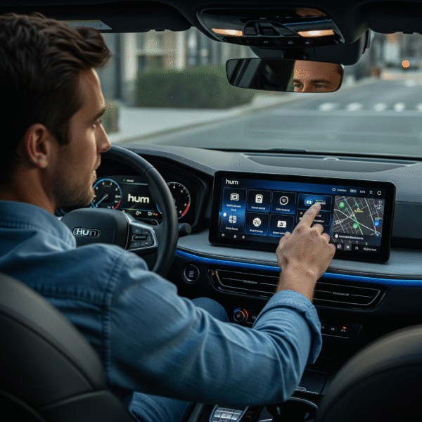 what is a hum connected car system