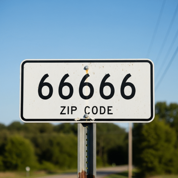 zip code 66666