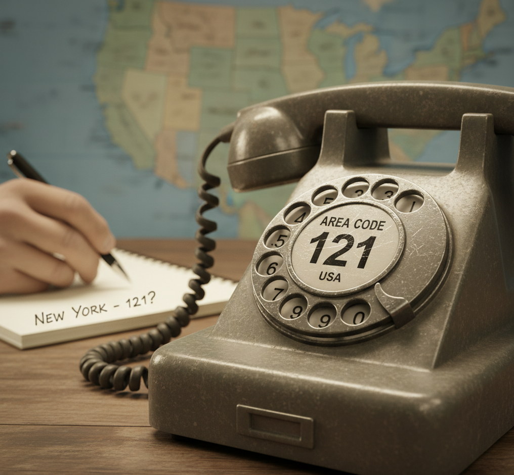 121 area code usa