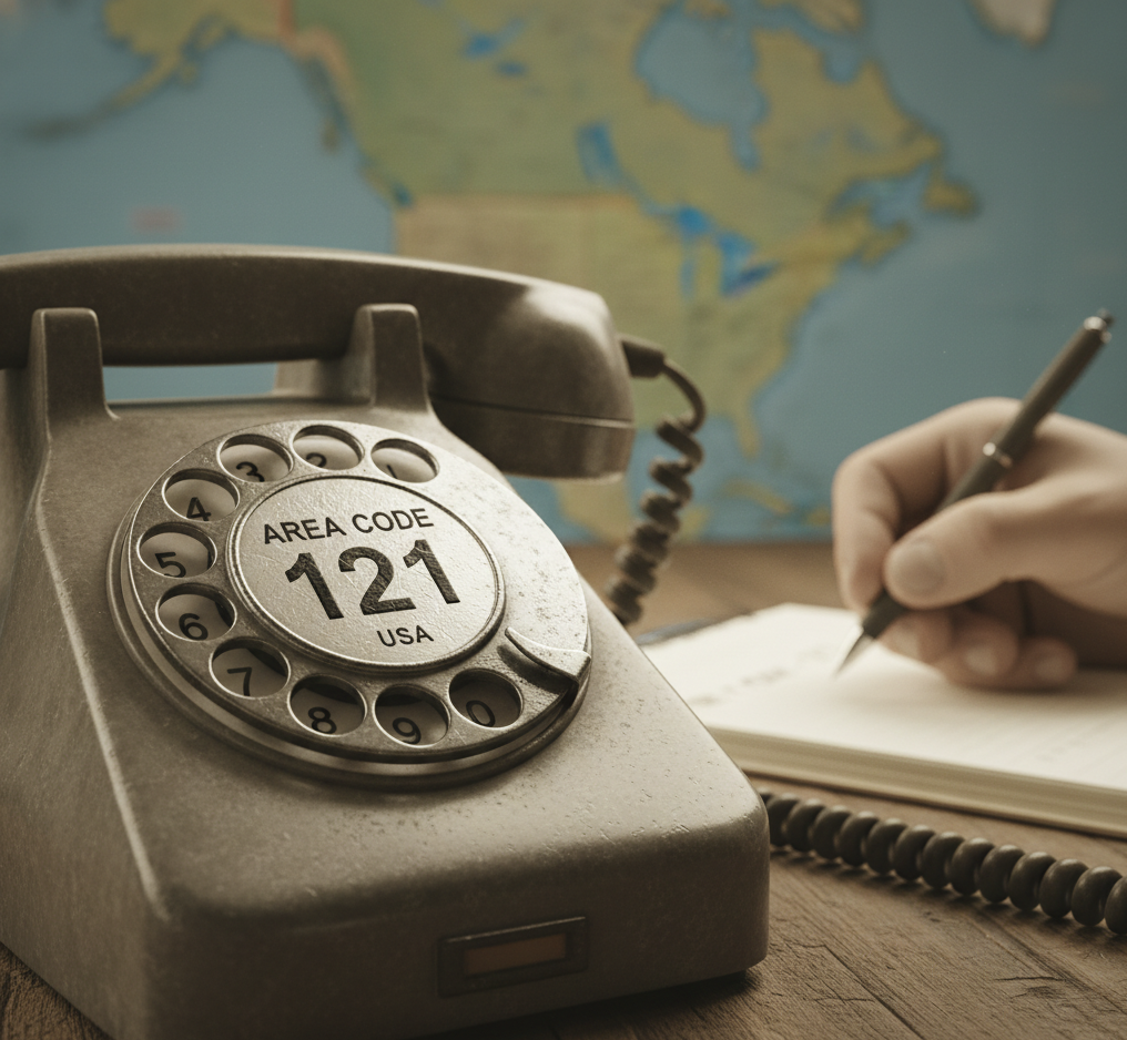 121 area code usa