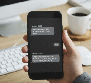 36682 short code text message