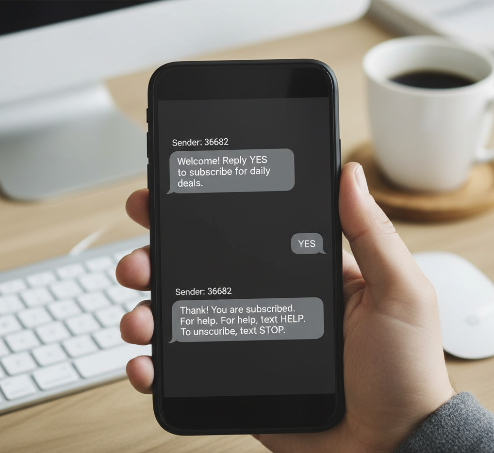 36682 short code text message