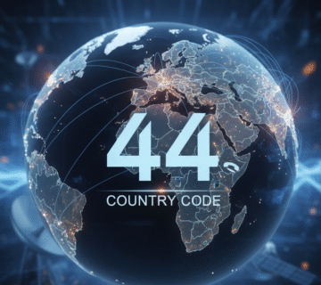 44 country code