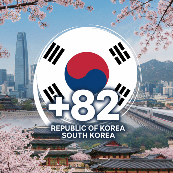 +82 country