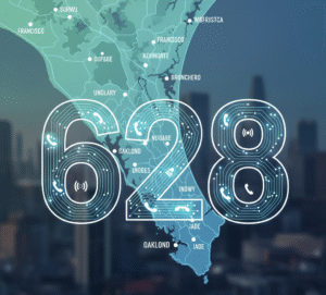 Area code 628
