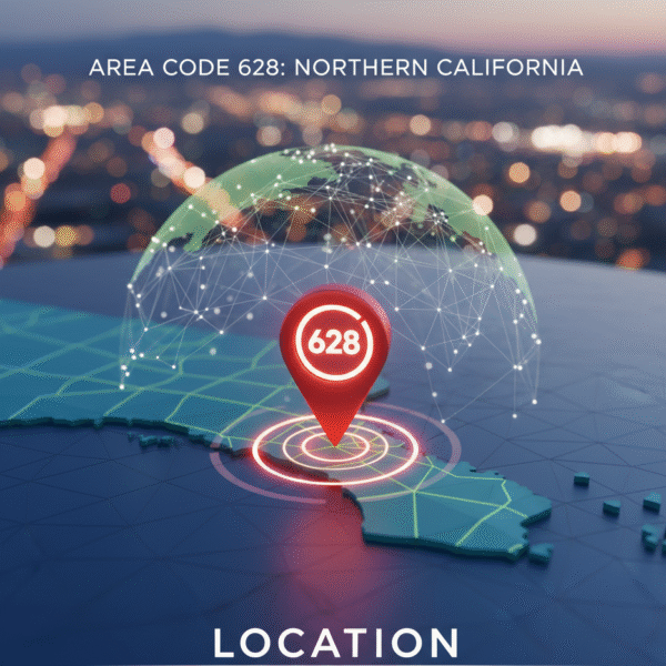 area code 628 location