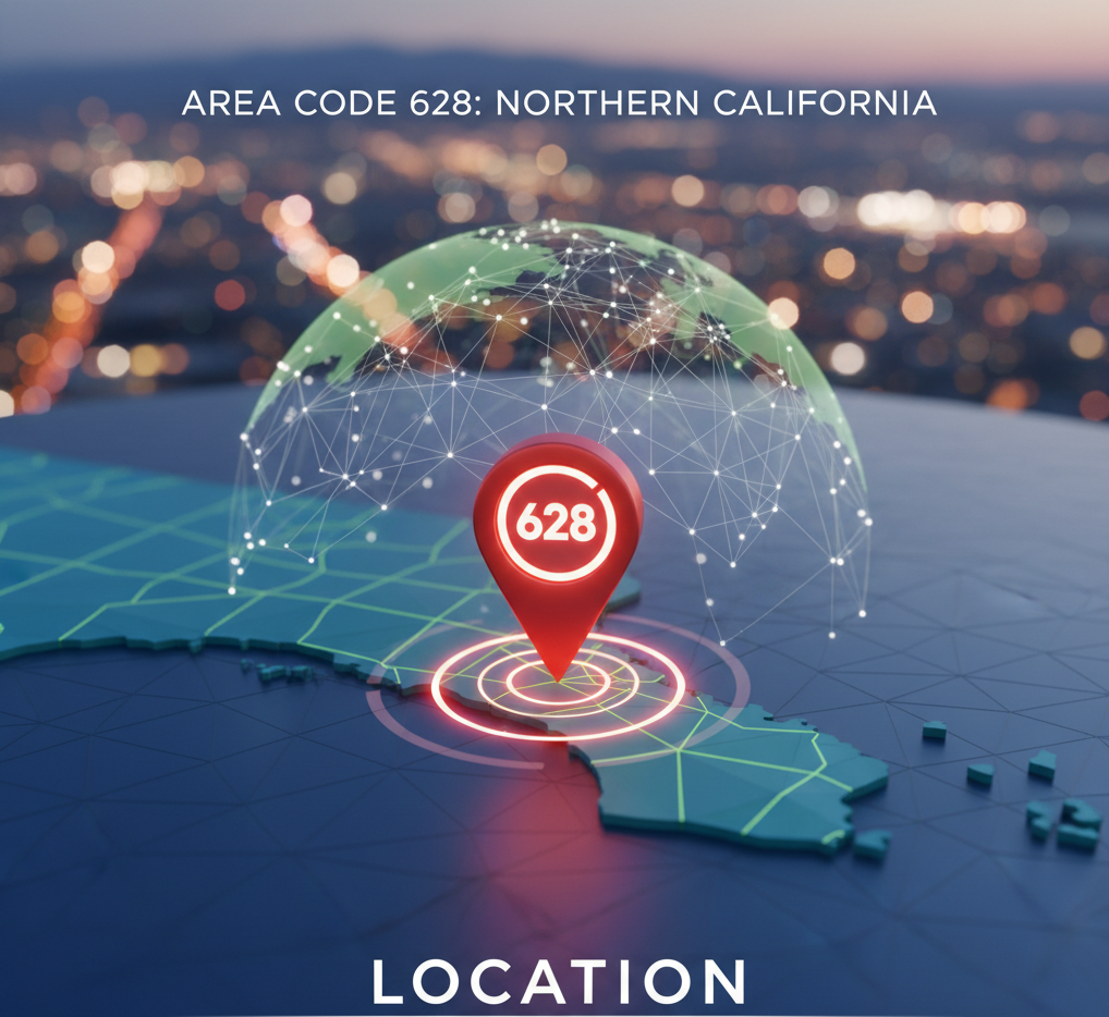 area code 628 location