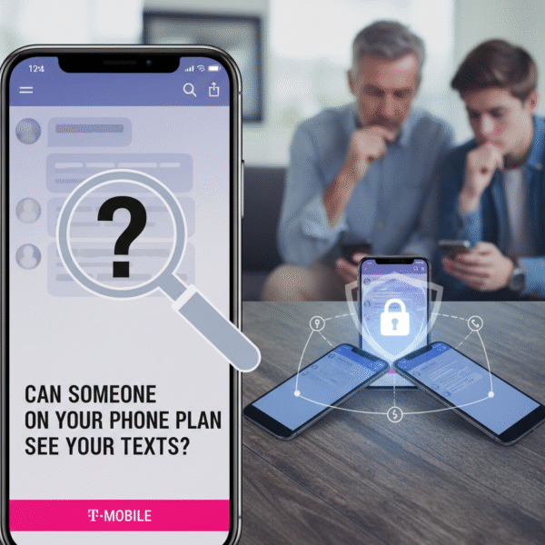 can someone on your phone plan see your texts t-mobile
