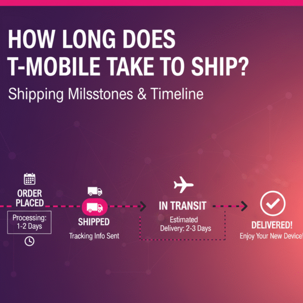 how long does tmobile take to ship
