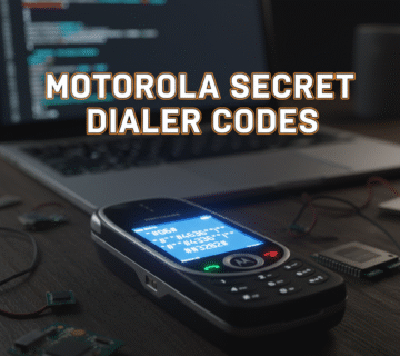 motorola secret dialer codes