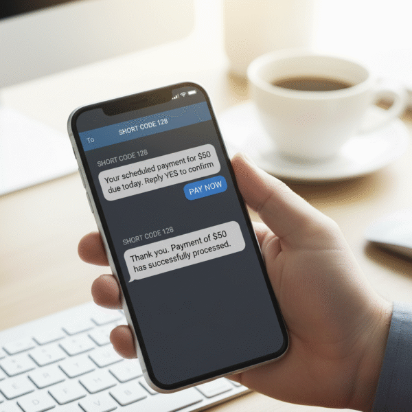 short code 128 text message