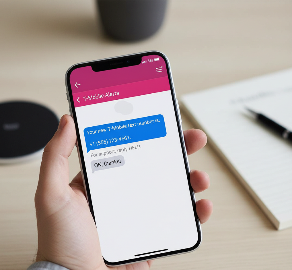 tmobile text number