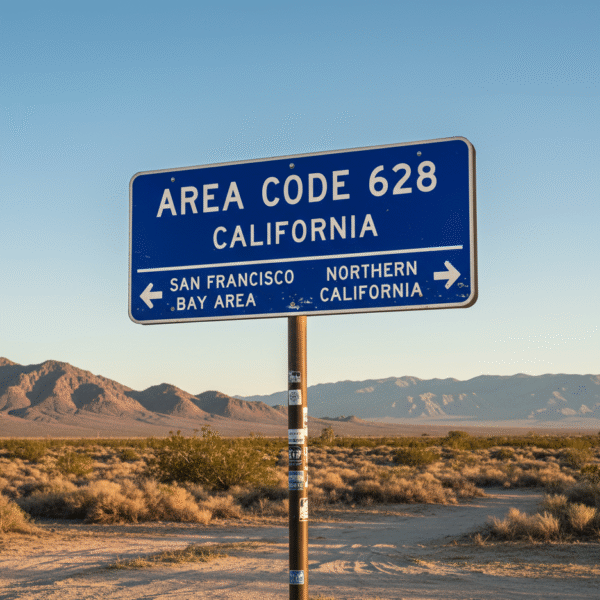 what area code is 628 in the united states