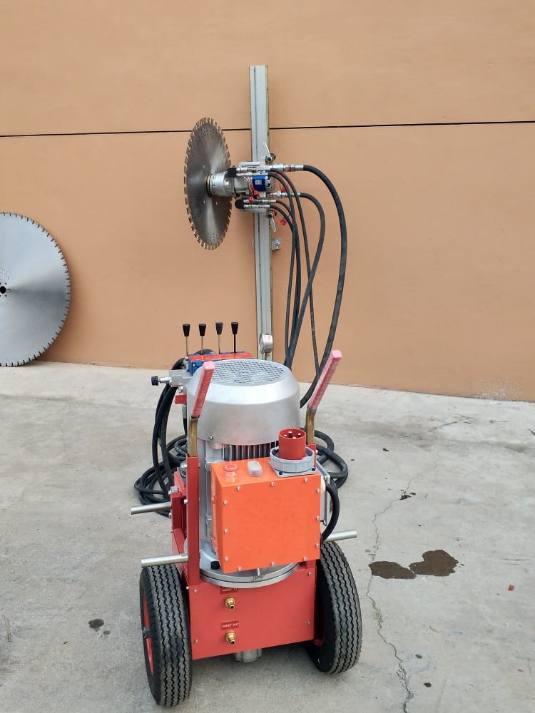 قص الخرسانات بالواير