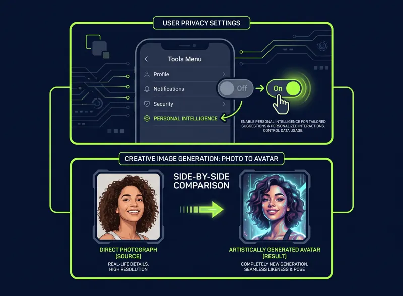 Massive Google Update: Gemini's Personalized AI Image Generation is Now 100% Free for US Users! - تفاصيل إضافية