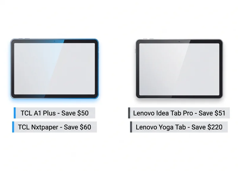 30+ Post-Prime Day Tablet Deals Still Live: Save Up to $400 on Apple, Samsung & TCL - تفاصيل إضافية