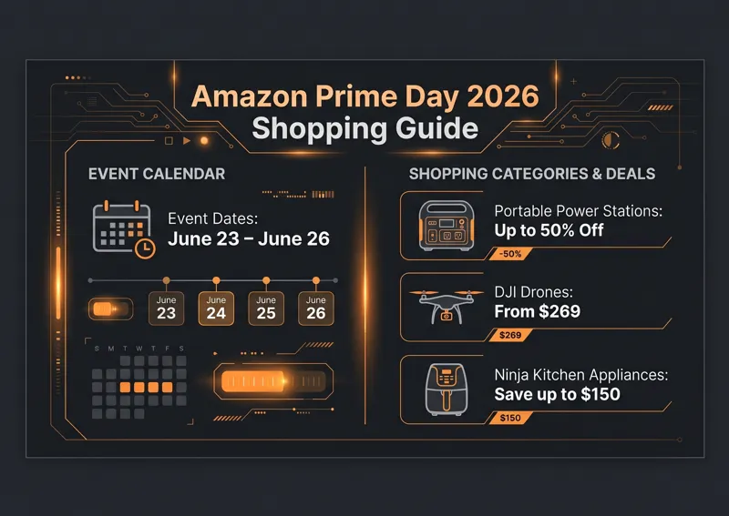 Forget July! Amazon Prime Day 2026 is Live: Shop 50+ Record-Low Deals on Apple, Sony & DJI Today - تفاصيل إضافية