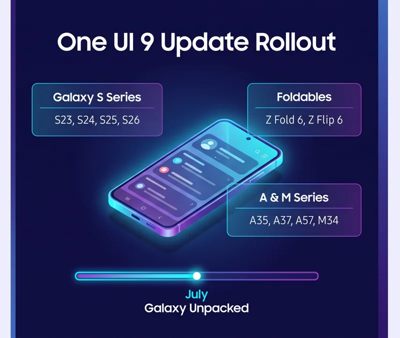 Samsung One UI 9 Update For Galaxy S23 FE Galaxy A57 Galaxy Z Fold6: Millions Added to Free Upgrade List - تفاصيل إضافية