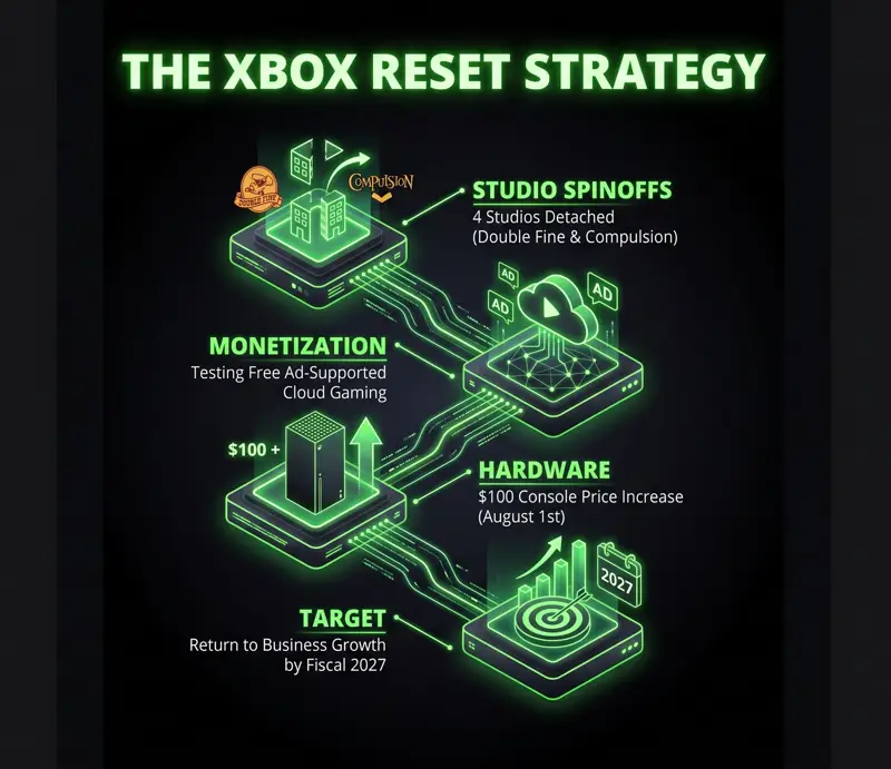 Xbox Revenue Plummets 10% as Microsoft's AI & Cloud Hit Record Billions! - تفاصيل إضافية