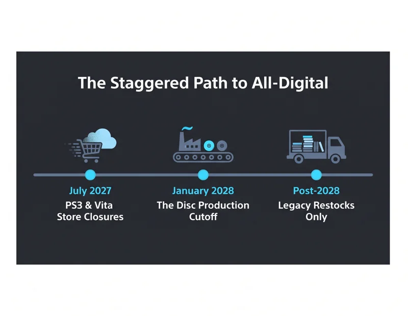 Wait, Sony Isn't Killing All Discs? The Truth About the 2028 PlayStation Deadline - تفاصيل إضافية
