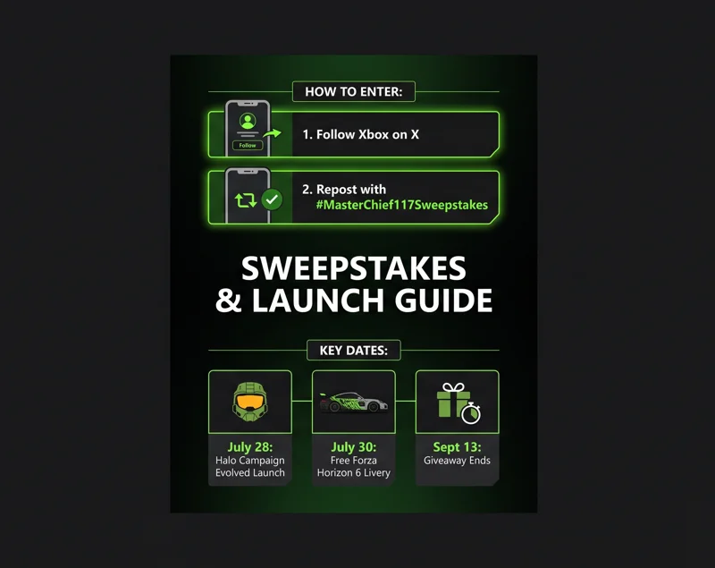 How to Win the Exclusive Master Chief Lamborghini Replica for the Halo: Campaign Evolved Launch! - تفاصيل إضافية