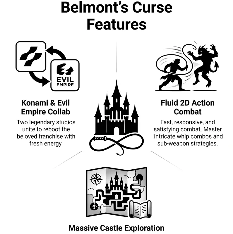 Konami Flipped the Script: How a Simple 'Dead Cells' Pitch Created Castlevania: Belmont's Curse! - تفاصيل إضافية